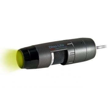 [AM4115T-GRFBY] Dino-Lite Edge Digital Microscope (USB 2, 1.3MP) Fluorescence LED 480+575nm - 20-220x