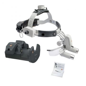 [J-008.31.449] - ML4 LED HeadLight - HRP 6x 340mm + 2 x mPack UNPLUGGED + S-GUARD + Wall mounted EN 50 UNPLUGGED charger