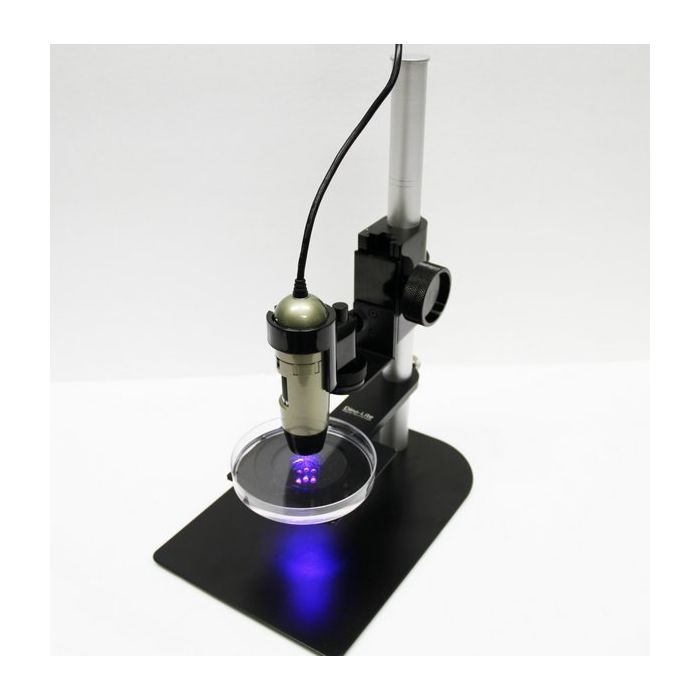 [AM4515T4-GFBW] Dino-Lite Edge Digital Microscope (USB 2, 1.3MP) AMR, Fluorescence LED 480nm - 400-470x