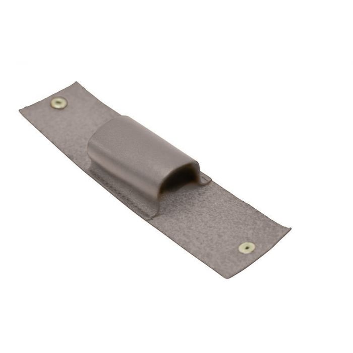 Leather Pouches [E] Grey - Size L