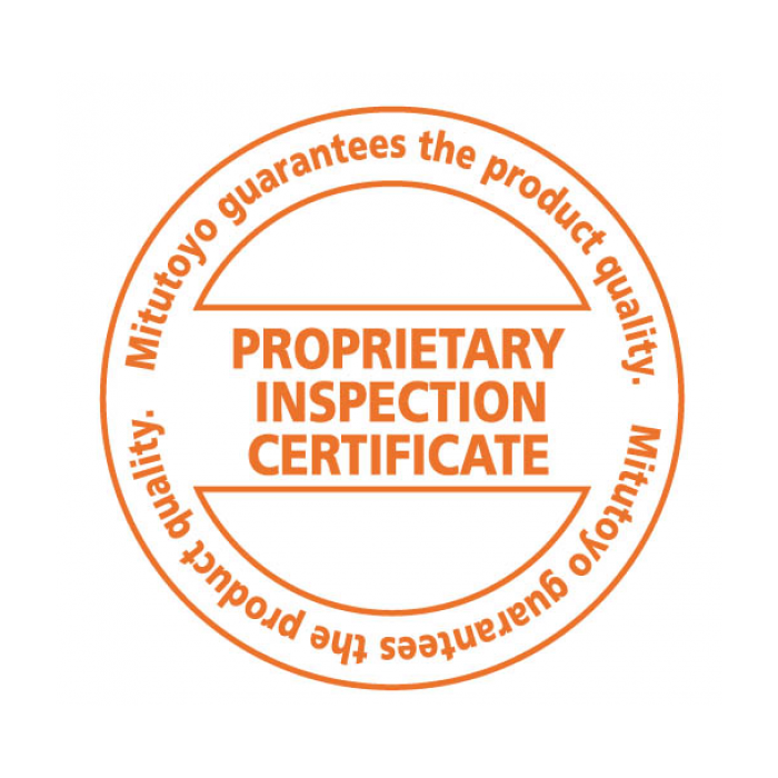 Mitutoyo Low Expansion Glass Scale, JCSS Certificate
