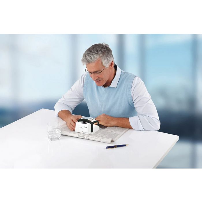 SCHWEIZER LED STAND Magnifier TWIN-Lux MP+